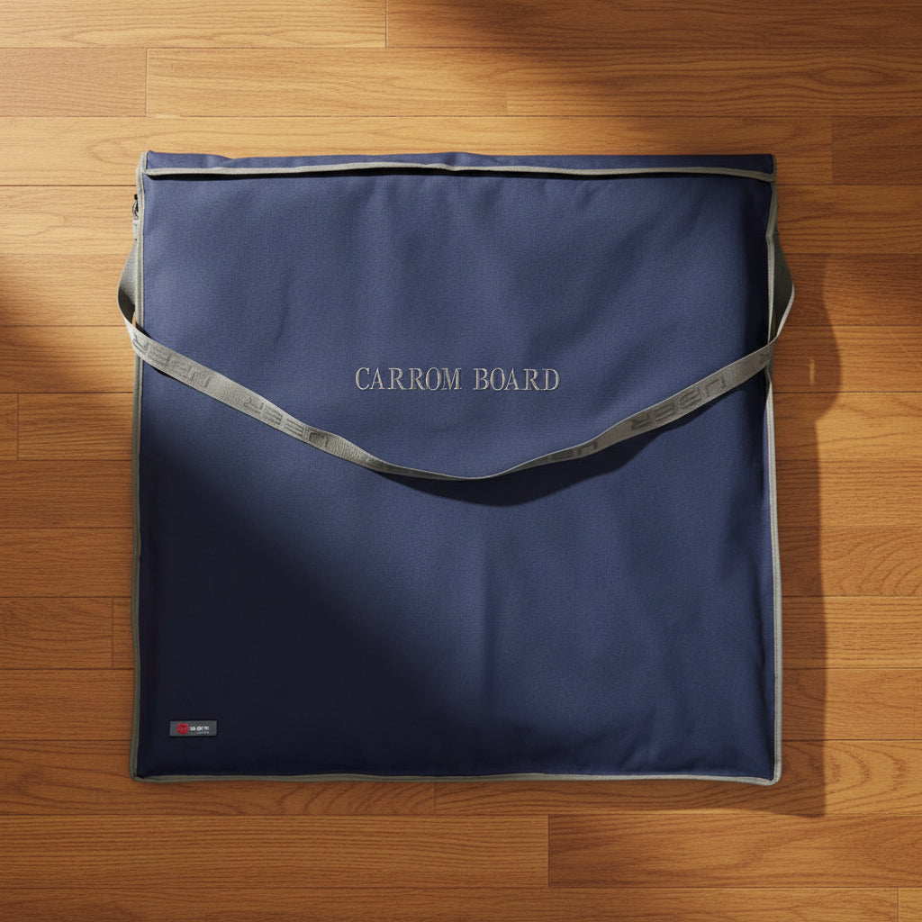 Padded Canvas Carrom Board Storage Carry Bag