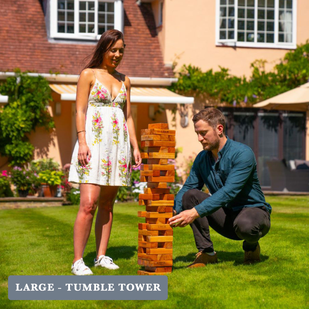 Tumble Towers - Varnished Hardwood