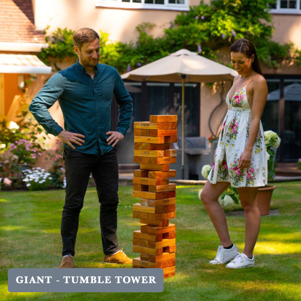 Tumble Towers - Varnished Hardwood