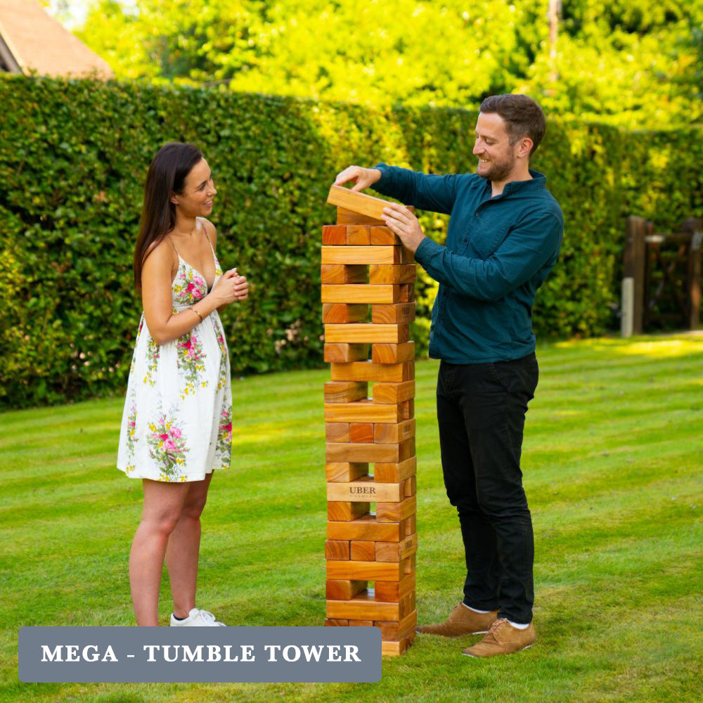 Tumble Towers - Varnished Hardwood