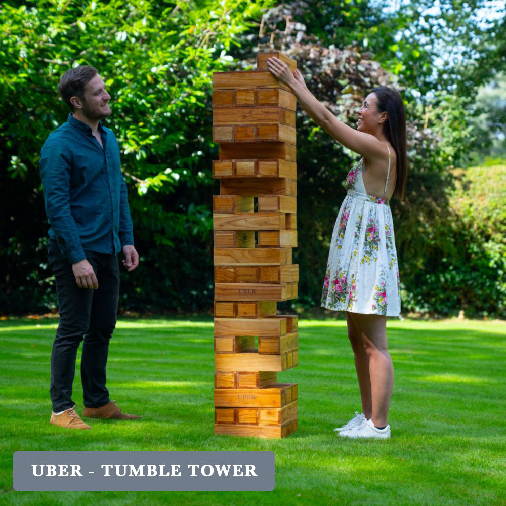 Tumble Towers - Varnished Hardwood