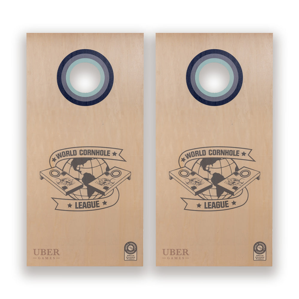 World Cornhole League - 120 x 60cm Double Board Set
