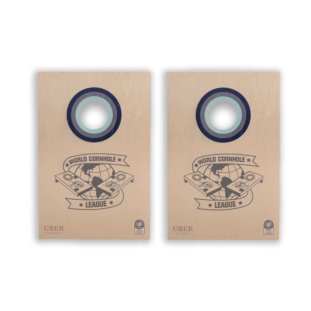 World Cornhole League - 90 x 60cm Double Board Set