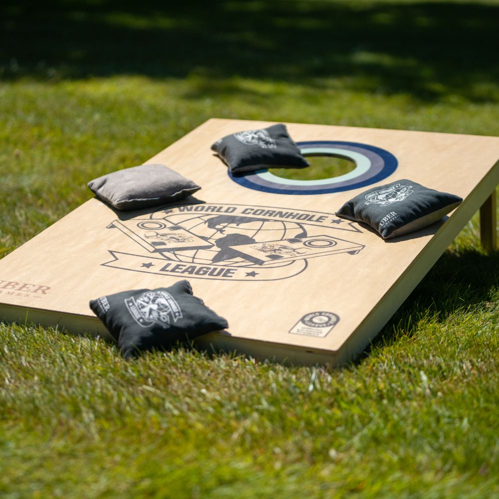 World Cornhole League - 90 x 60cm Double Board Set