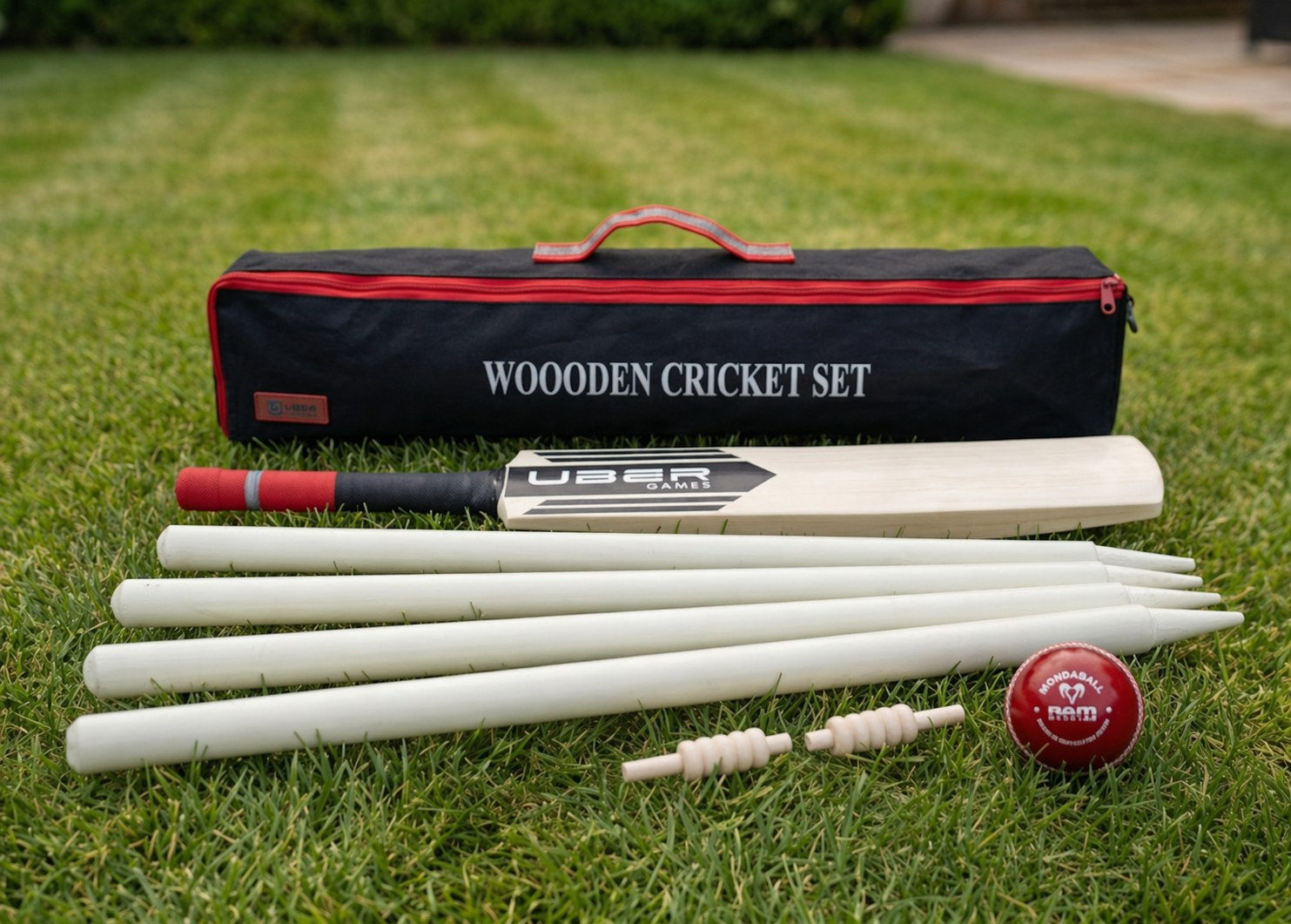 Wooden Cricket Set