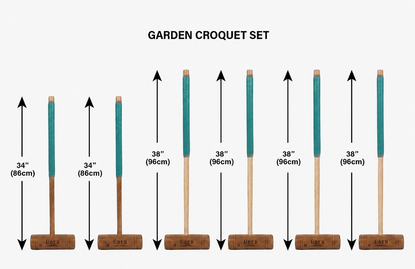 Garden Croquet Set - 6 Player