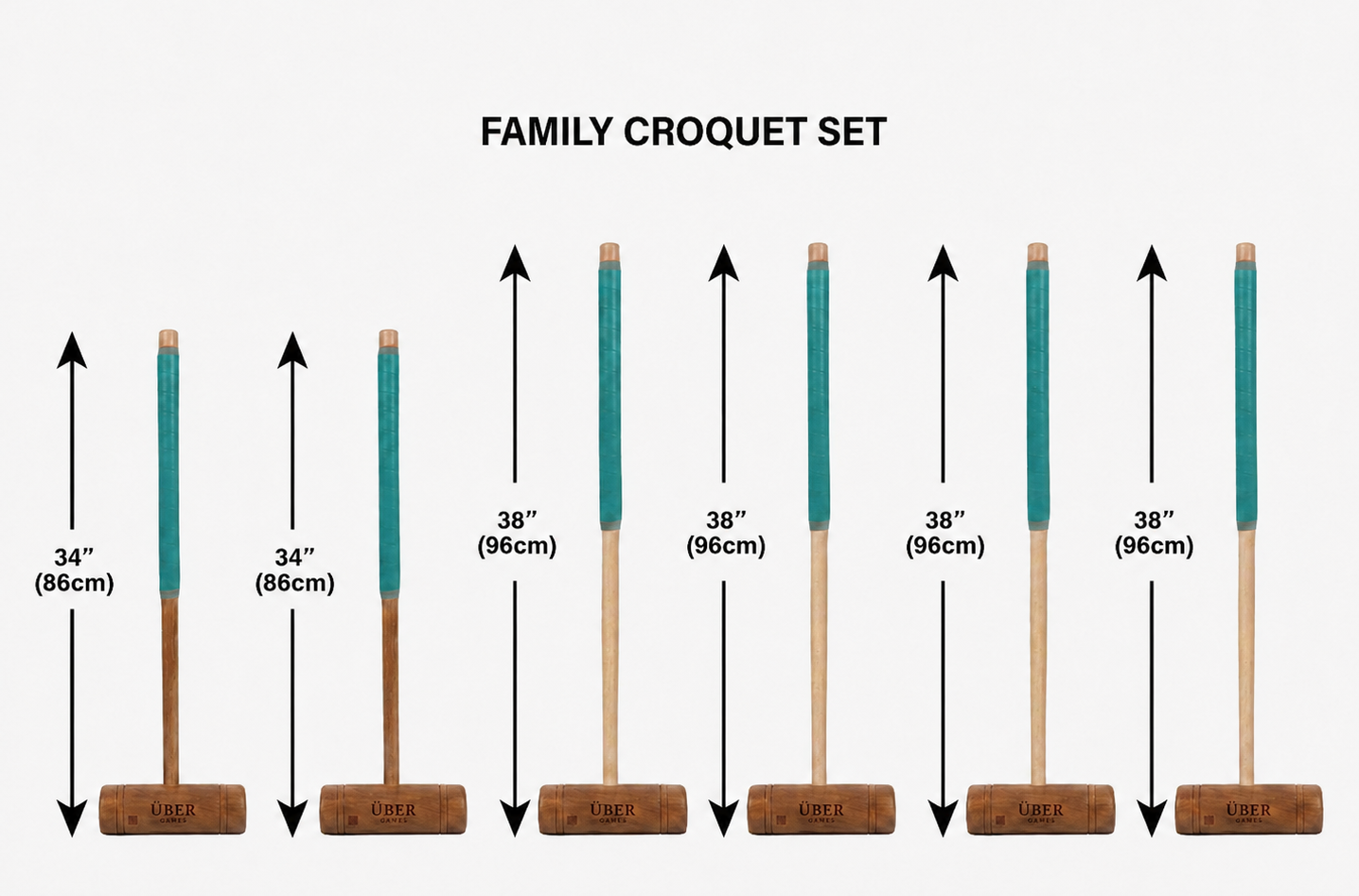 Family Croquet Set - 6 Player