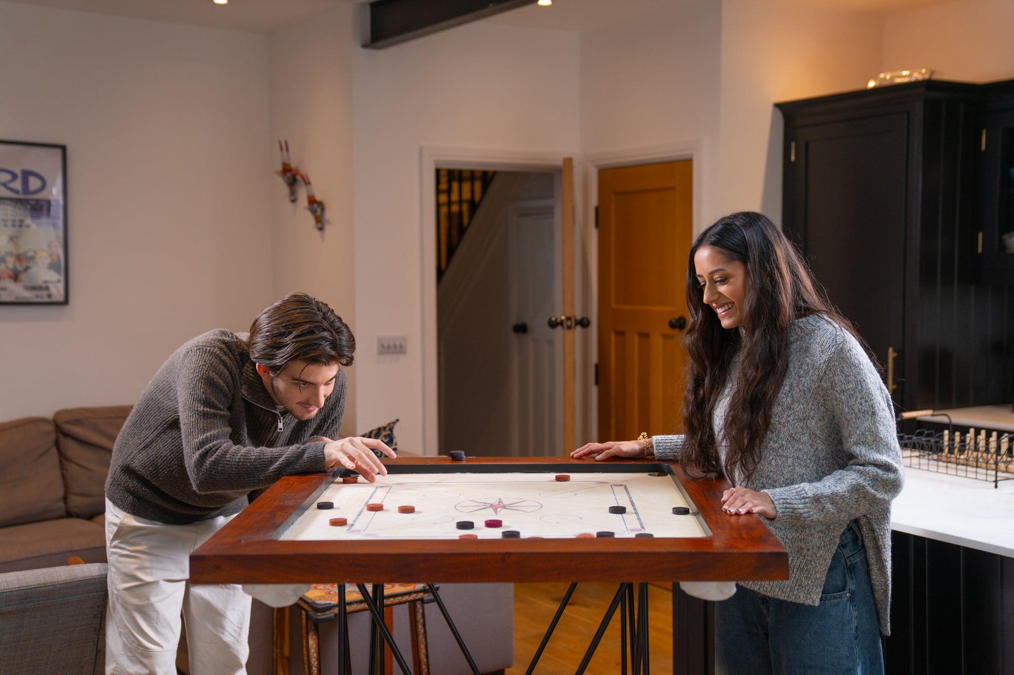 Championship Carrom Board Package