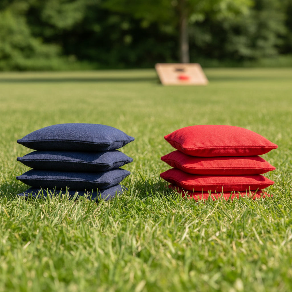 Dr Sport - Set of 4 x Blue & 4 X Red Cornhole Bean Bags