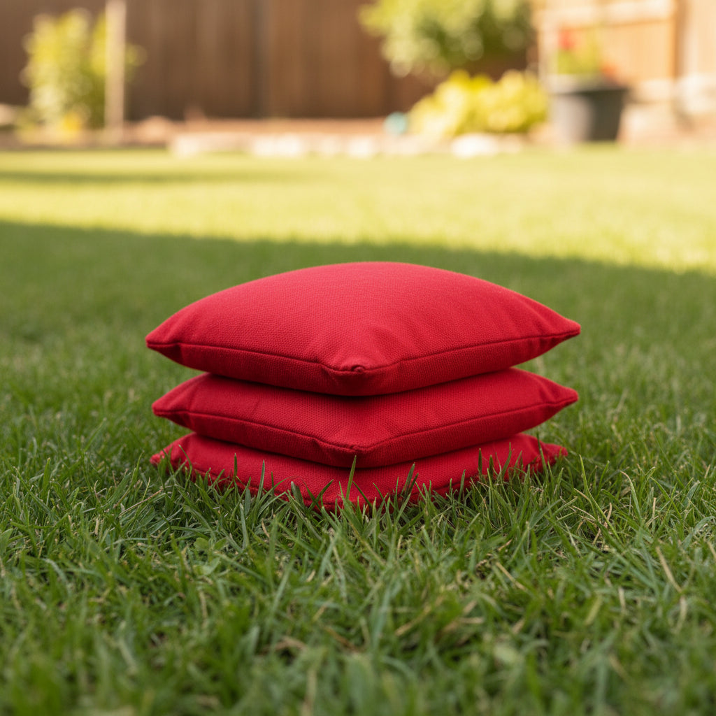 Dr Sport - Set of 4 x Red Cornhole Bean Bags