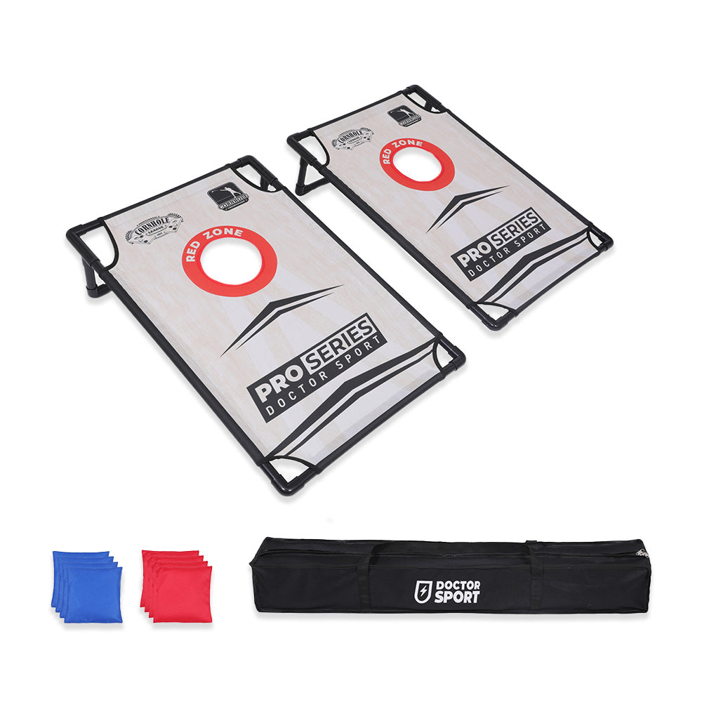 Dr Sport – Travel Cornhole PVC - 90 x 60cm Double Board Set