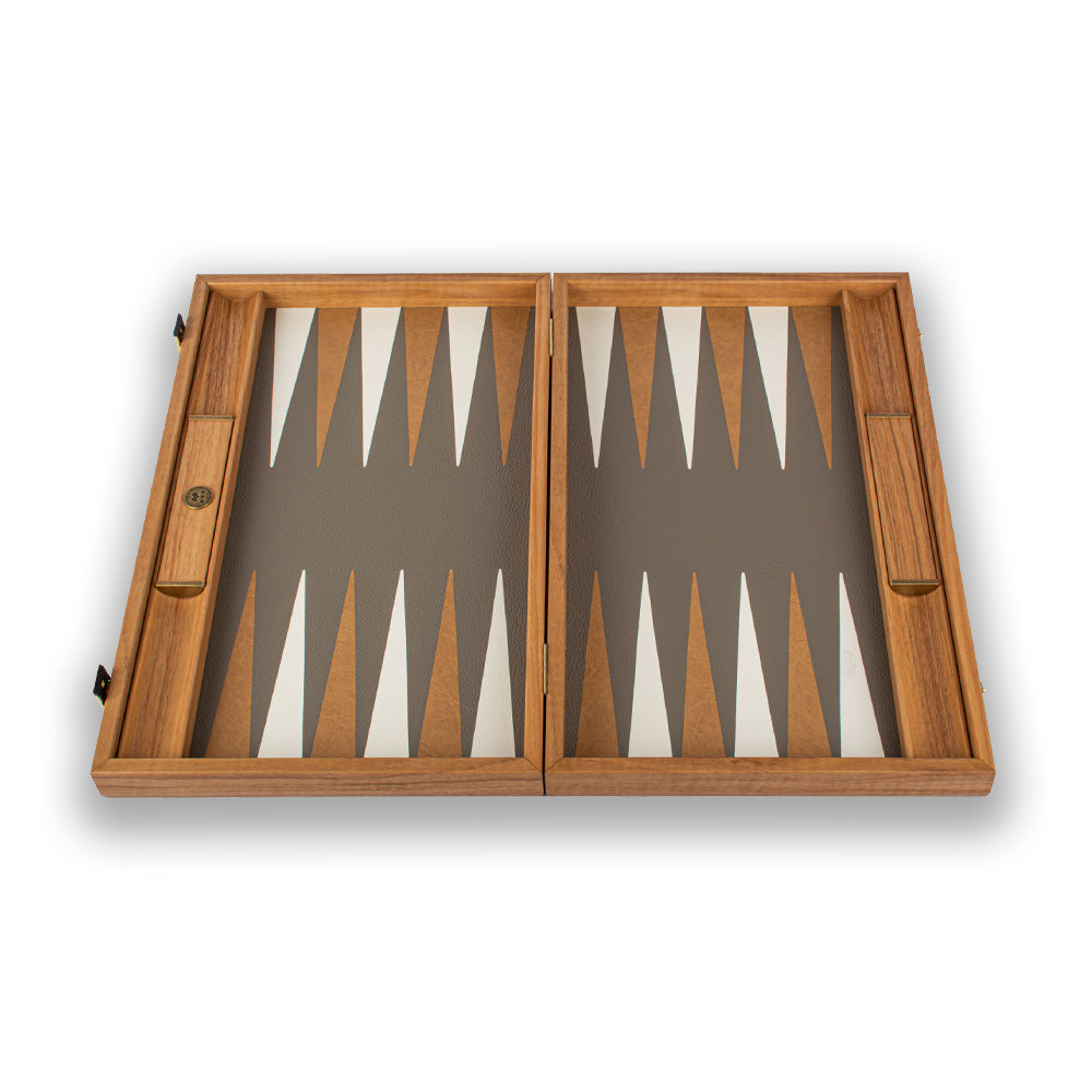 Manopoulos Snake Tote Superior Luxury Backgammon Set with side racks