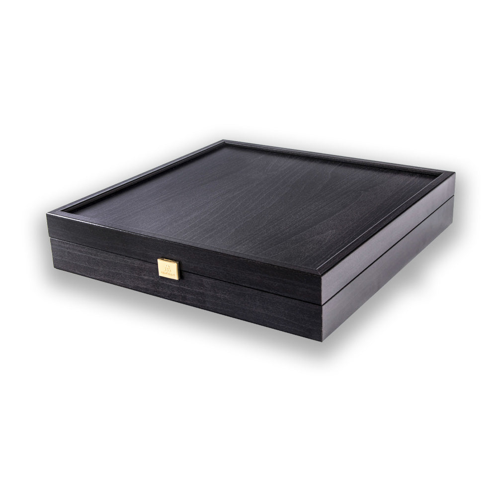 Manopoulos – Premium Metal Staunton Chess set & Board