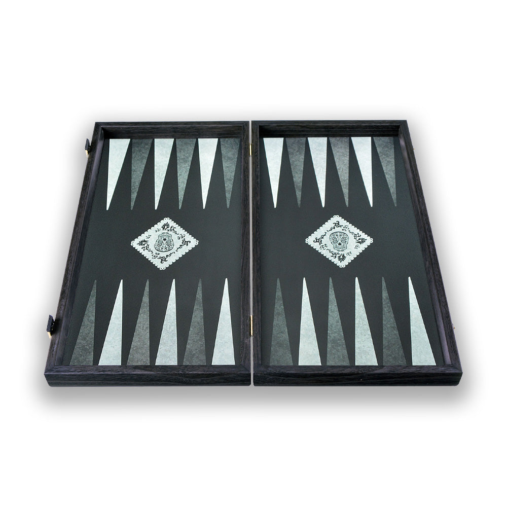 Manopoulos Dia de Los Muertos Art Premium Backgammon Set