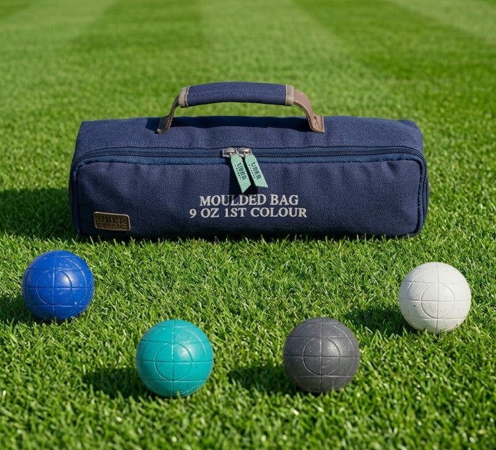 Set of 4 Moulded Croquet Balls - 9oz - Uber Games Colours
