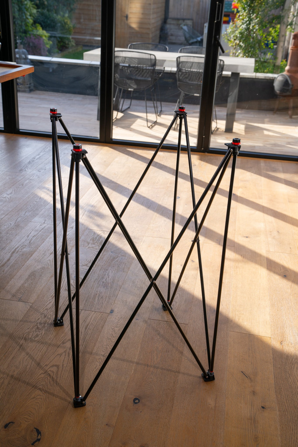 Collapsible & Fully Adjustable Carrom Stand