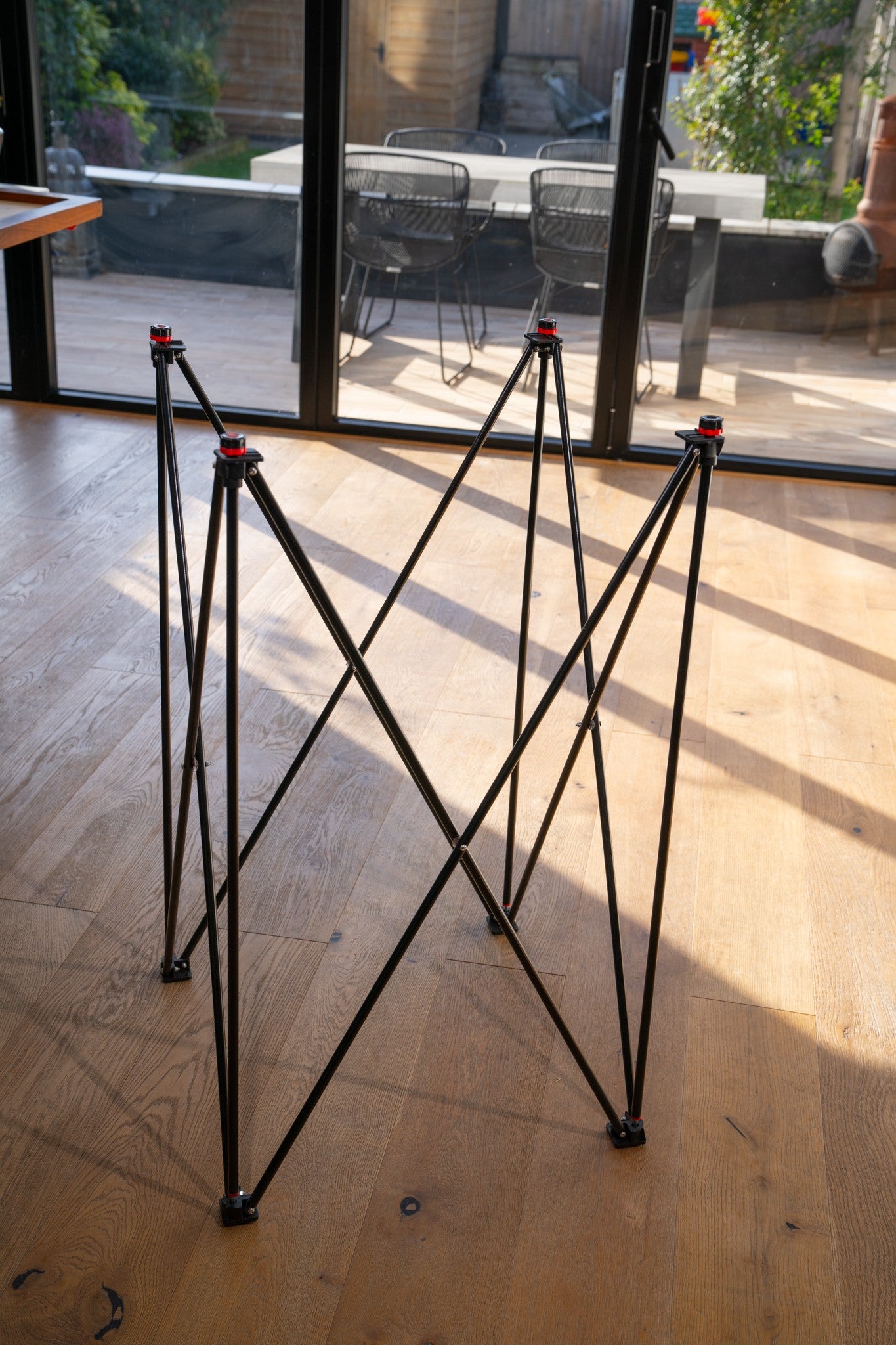 Collapsible & Fully Adjustable Carrom Stand