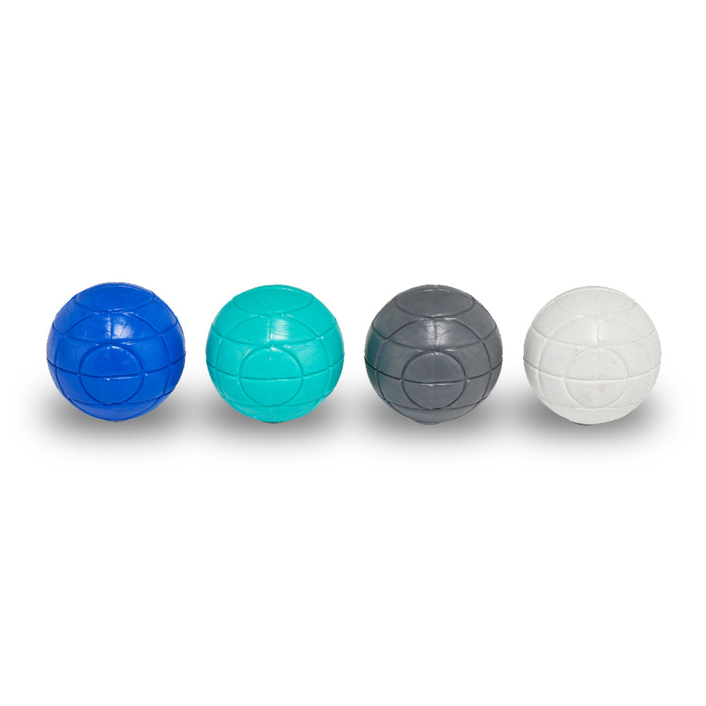 Set of 4 Moulded Croquet Balls - 9oz - Uber Games Colours