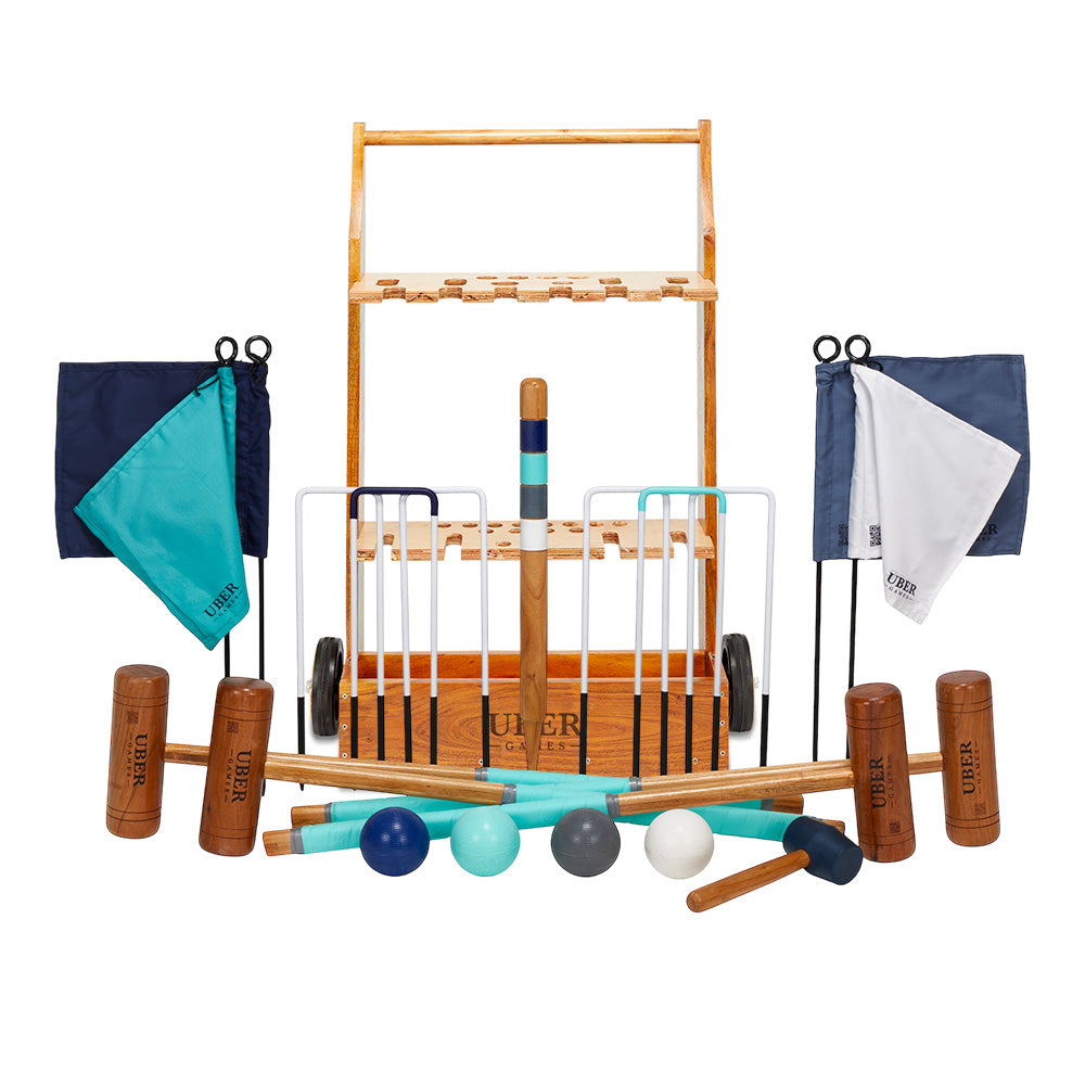 Garden Croquet Set - 4 Player - Uber Games Colours