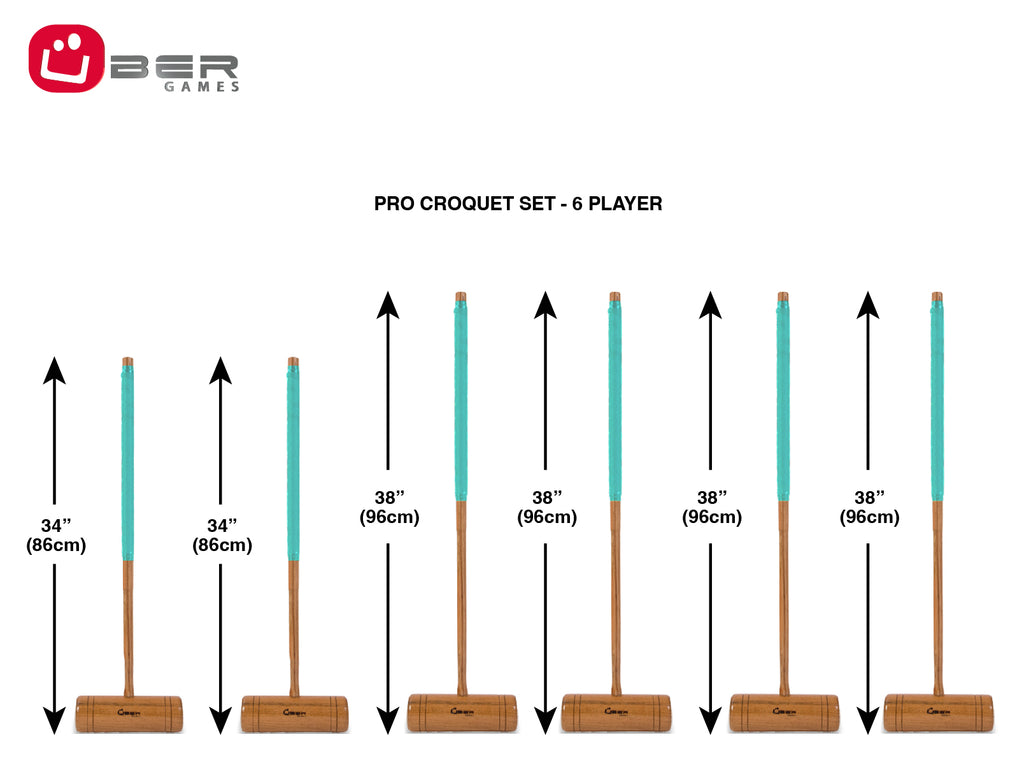 Pro Croquet Set - 6 Player