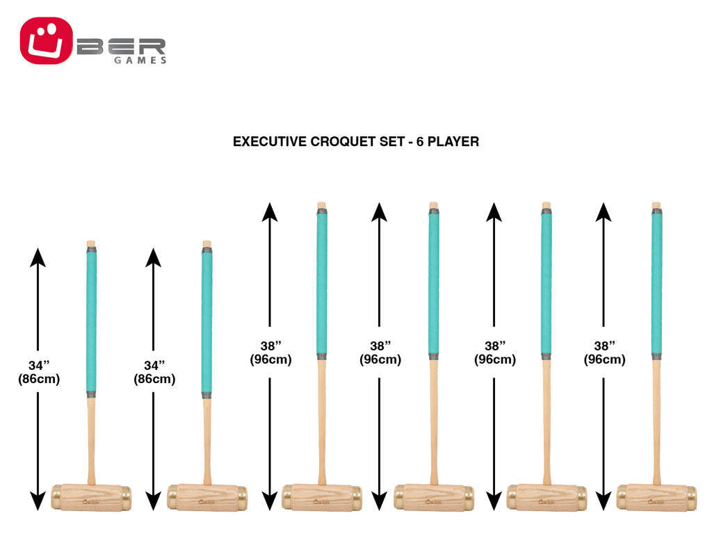 Executive Croquet Set - 6 Player