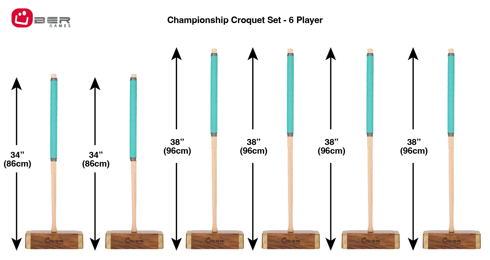 Championship Croquet Set - 6 Player