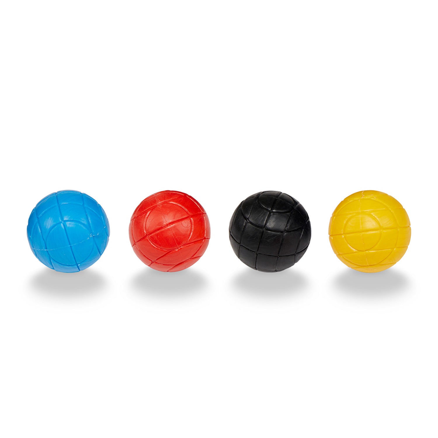 Set of 4 Moulded Croquet Balls - 9oz 1st colours