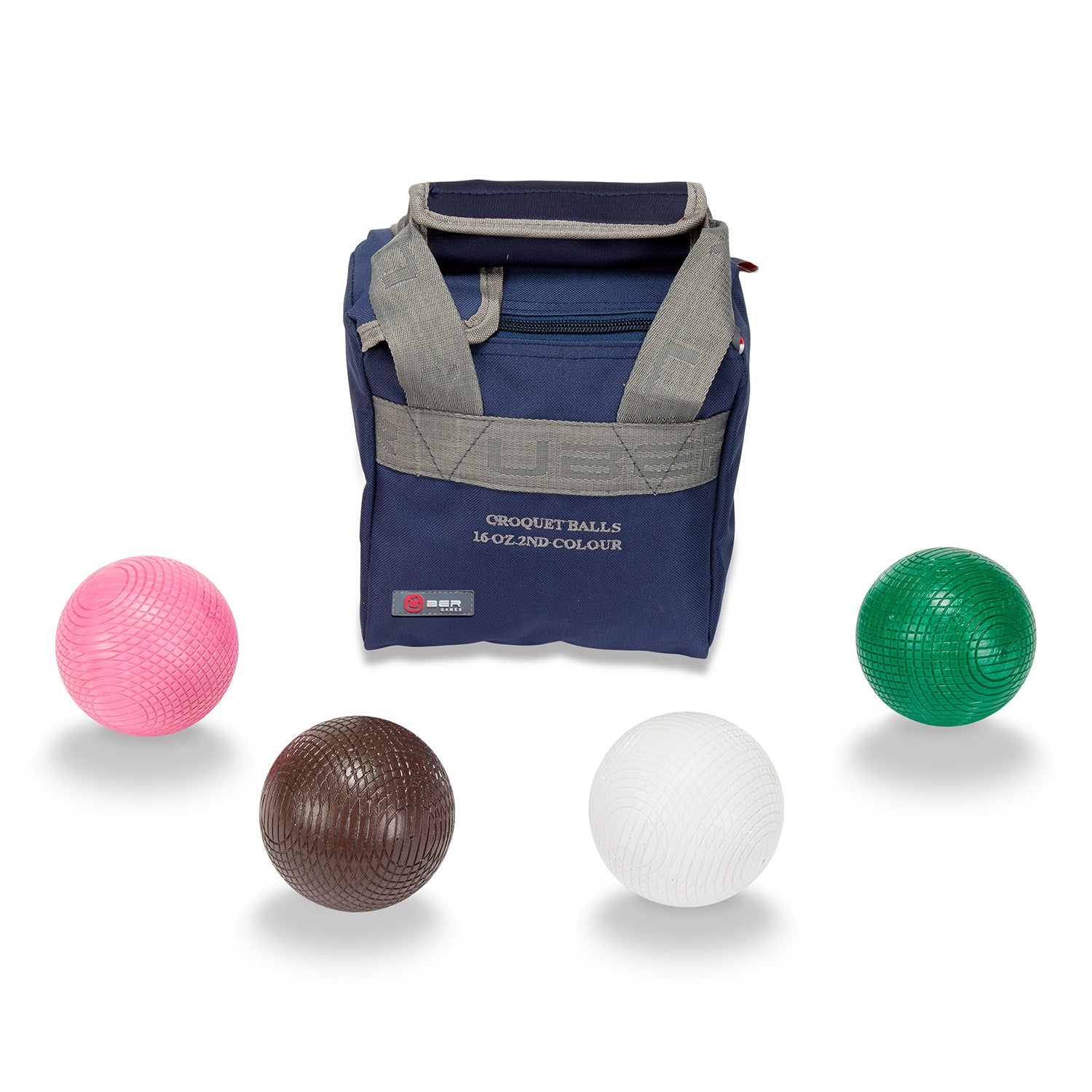 Set of 4 Composite Croquet Balls - 16oz - in 2 colour sets