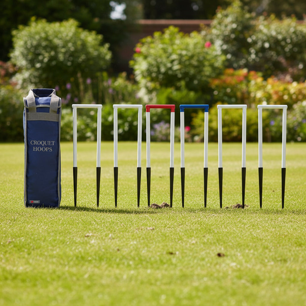Set of 6 x Club Croquet Hoops – 16mm