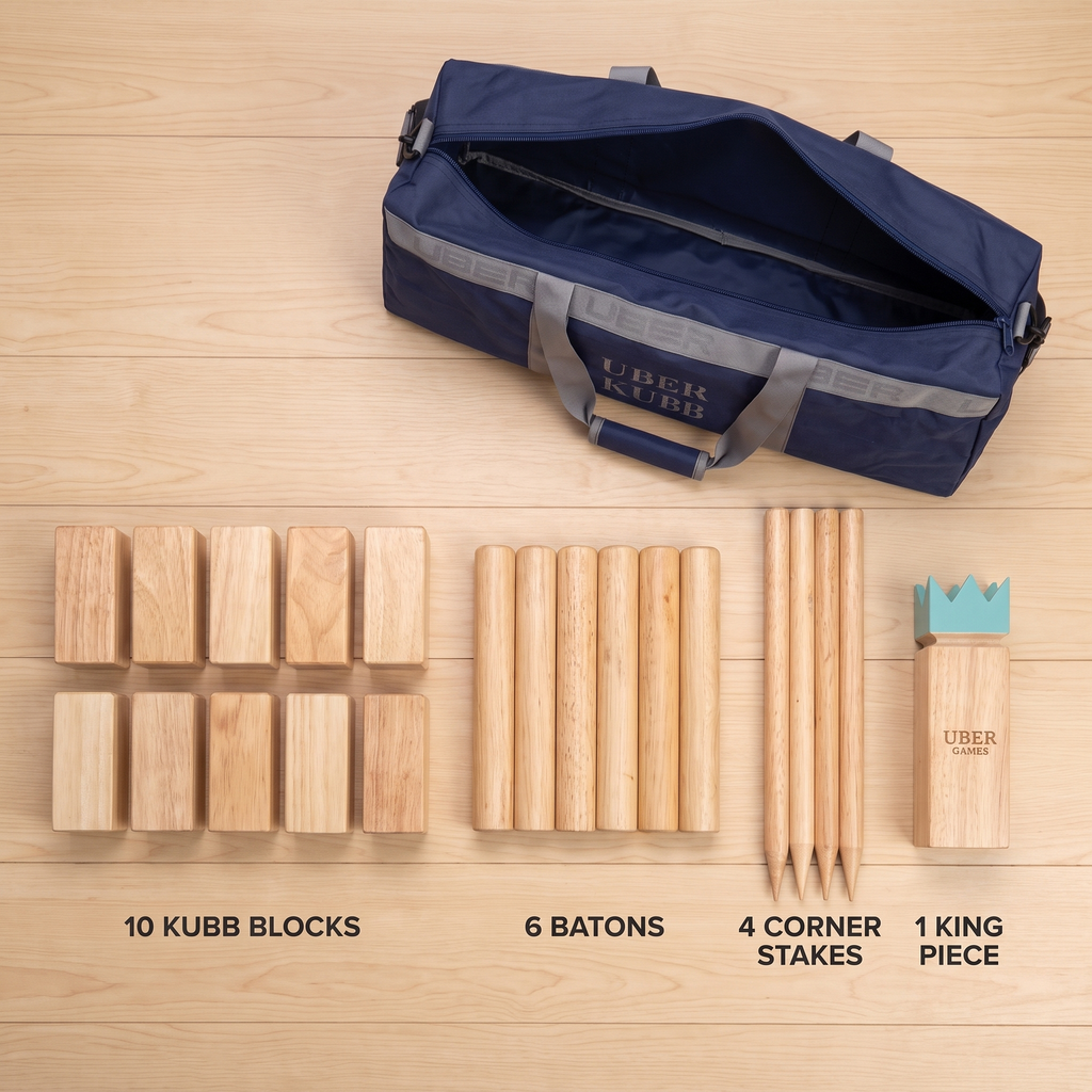 Premium Kubb Set