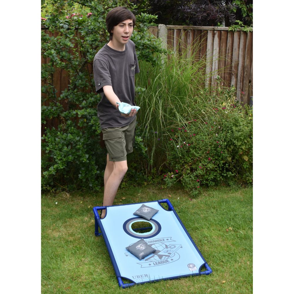 World Cornhole League Portable PVC Framed - 90 x 60cm - Double Board Set