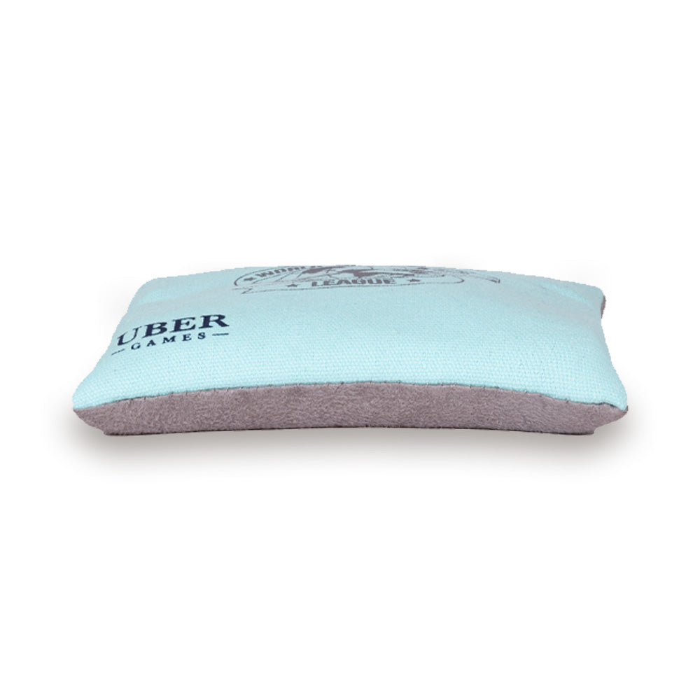 World Cornhole League Cornhole Bean Bags - 4 Green & 4 Grey