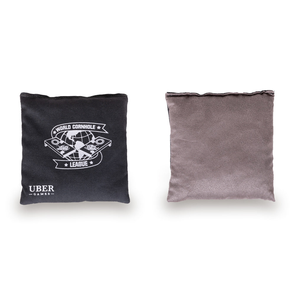 World Cornhole League Cornhole Bean Bags - 4 Green & 4 Grey