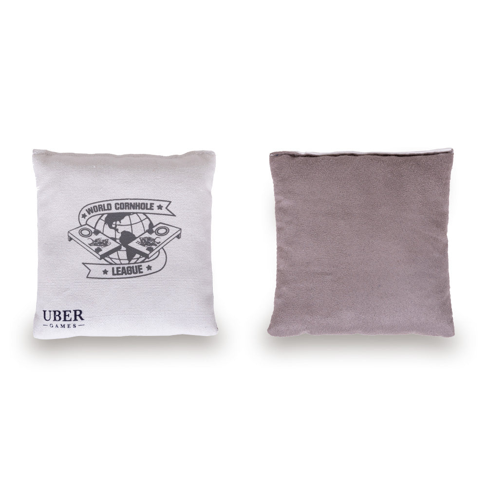 World Cornhole League Cornhole Bean Bags - 4 Navy & 4 White