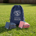 World Cornhole League Cornhole Bean Bags - 4 Stars & 4 Stripes