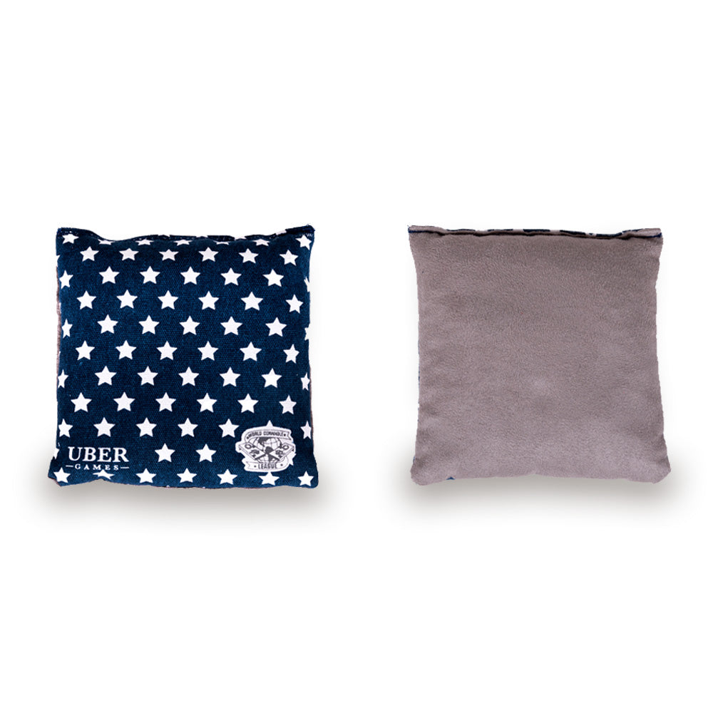 World Cornhole League Cornhole Bean Bags - 4 Stars & 4 Stripes