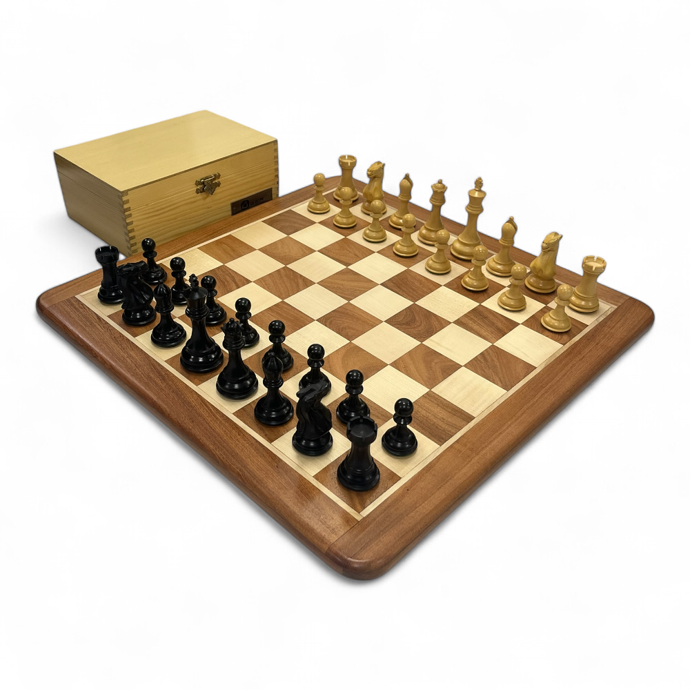 Uber Games Stallion Knight Chess Set & Box