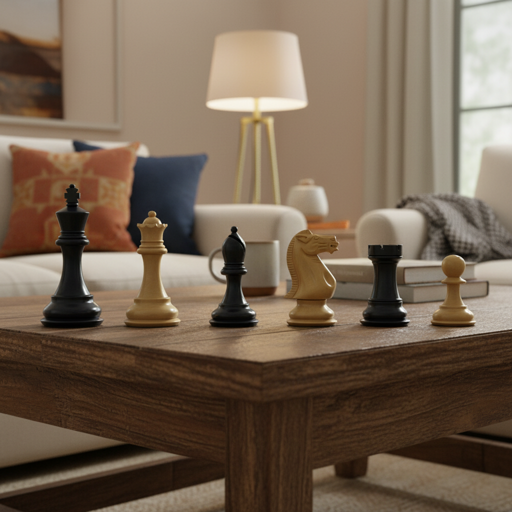 Uber Games Stallion Knight Chess Set & Box