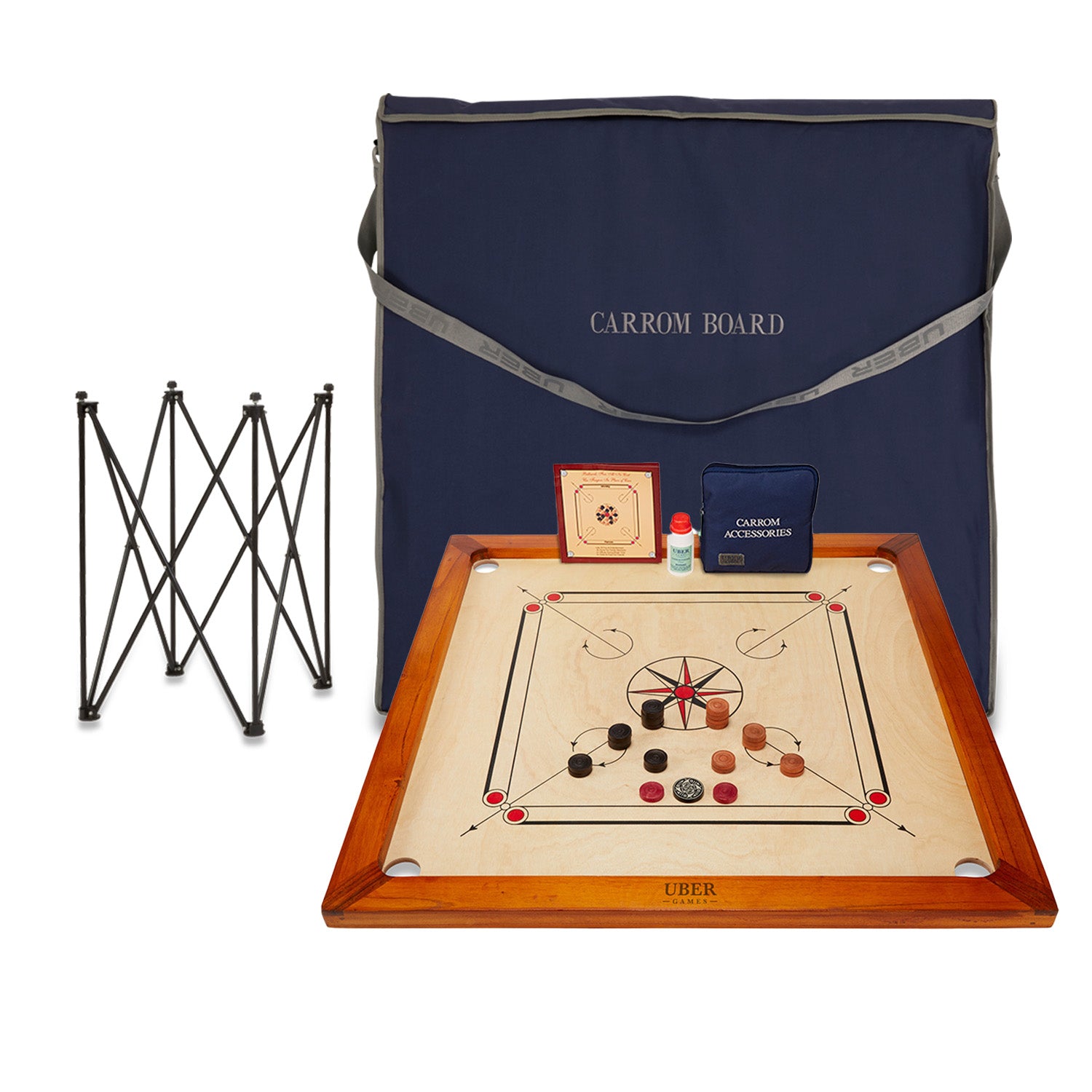 Premium Carrom Board Package
