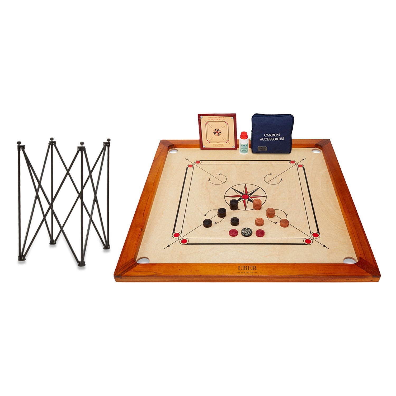 Premium Carrom Board Package