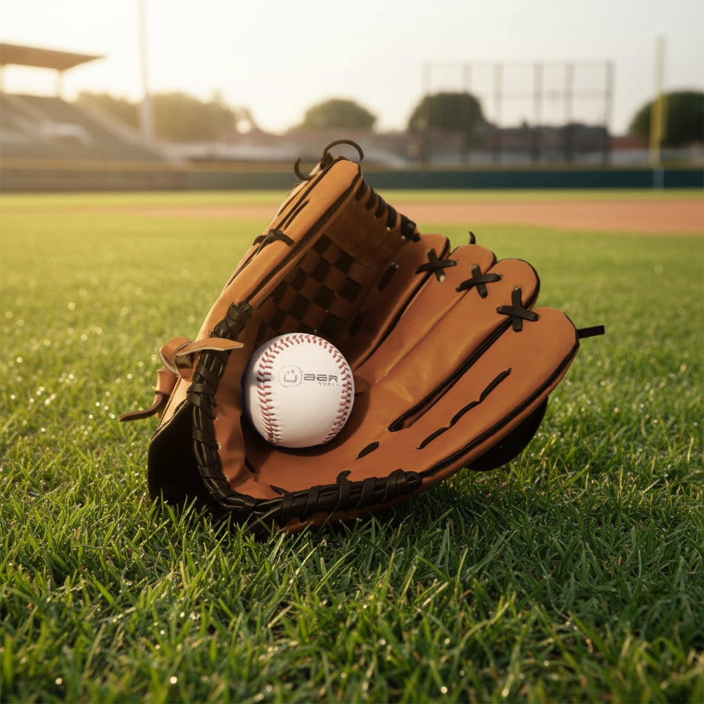 Baseball Mitt and Ball - Left Handed