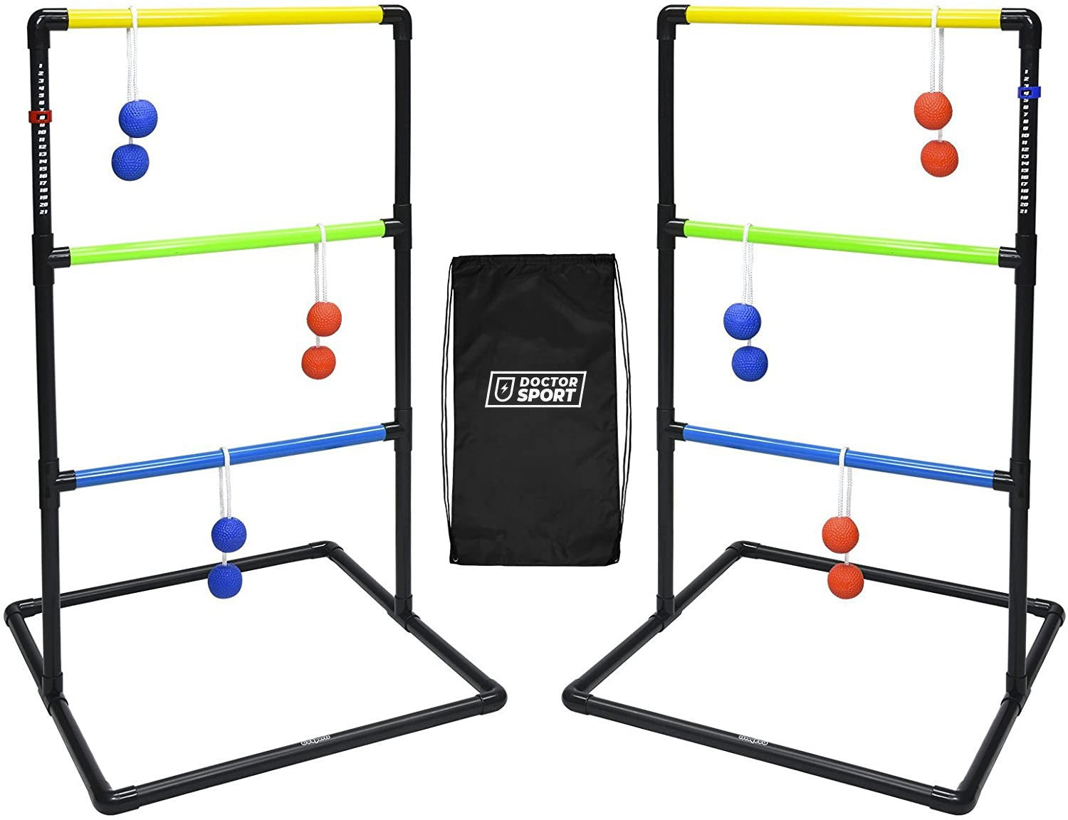 Dr Sport – Double Ladder Golf Game Set with Scoreboard & Carry Bag