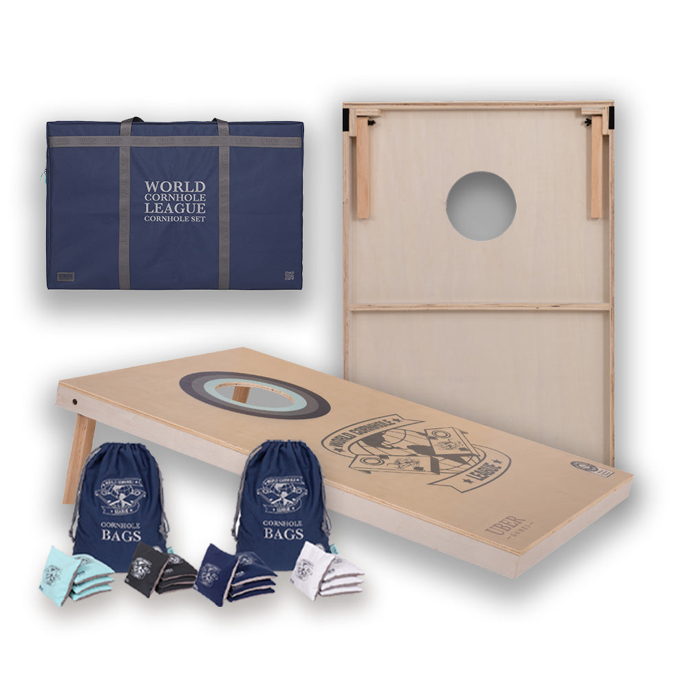 World Cornhole League - 90 x 60cm Double Board Set