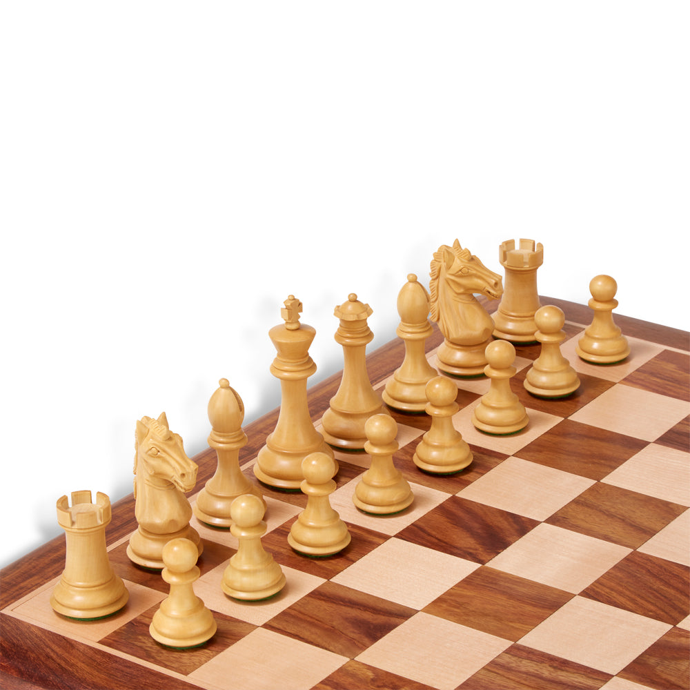 Uber Games Alban Sheesham Chess Pieces & Box – 3.75″ King