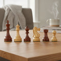 Exclusive Sheesham Chess Pieces & Box – 3.75″ King