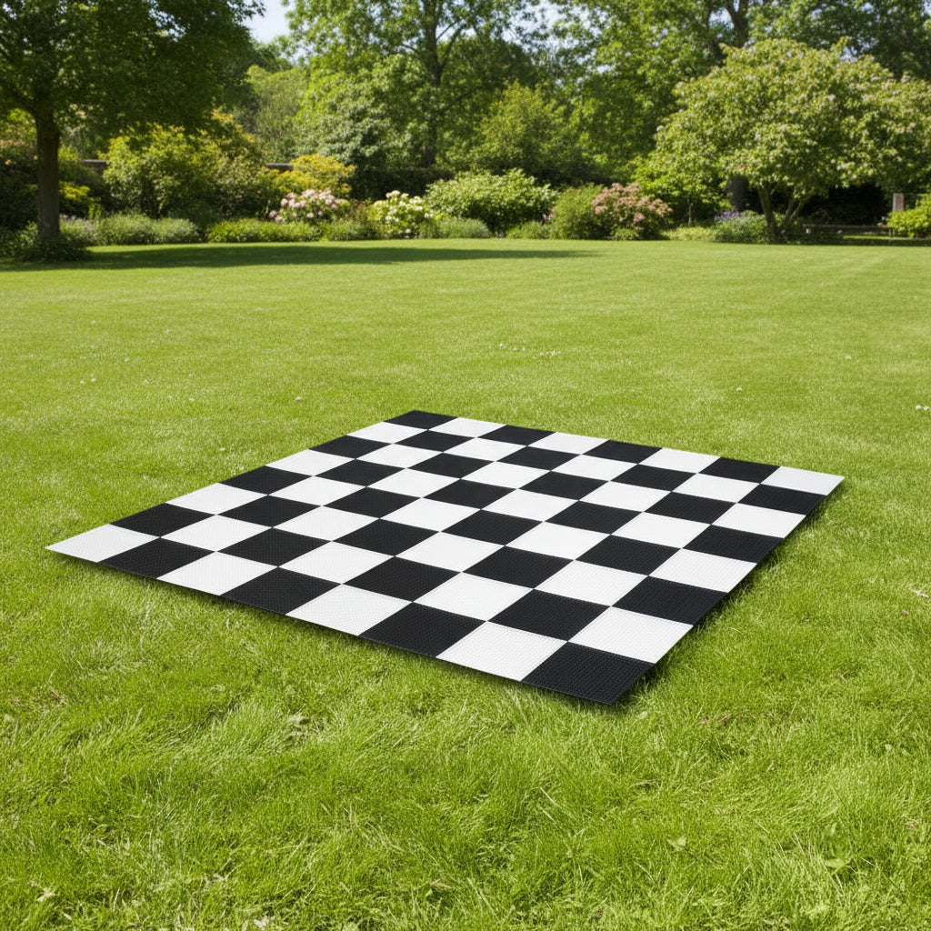 Giant Chess Board – Premium Rubberised Plastic – (2.4 × 2.4m)
