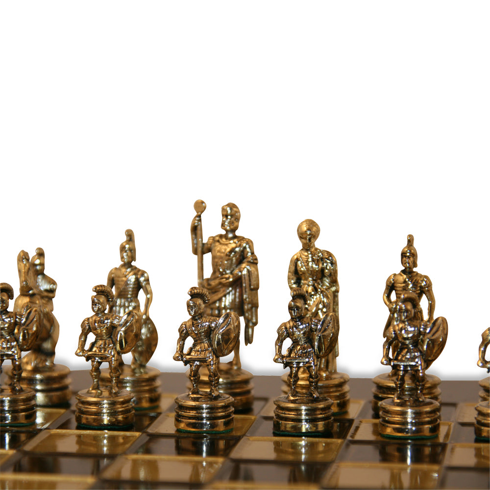 Greek Roman Chess Set & Board
