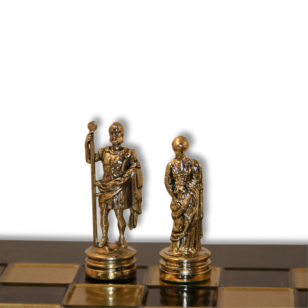 Greek Roman Chess Set & Board