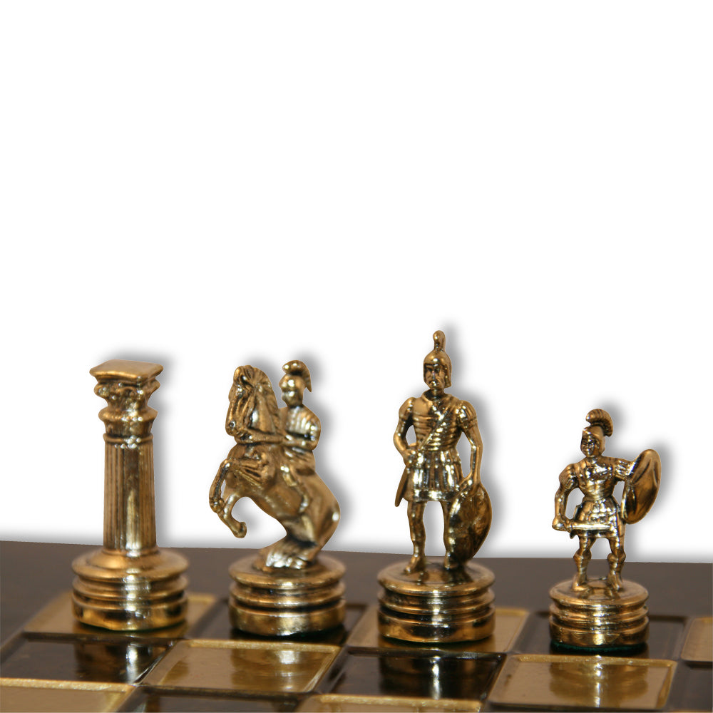 Greek Roman Chess Set & Board