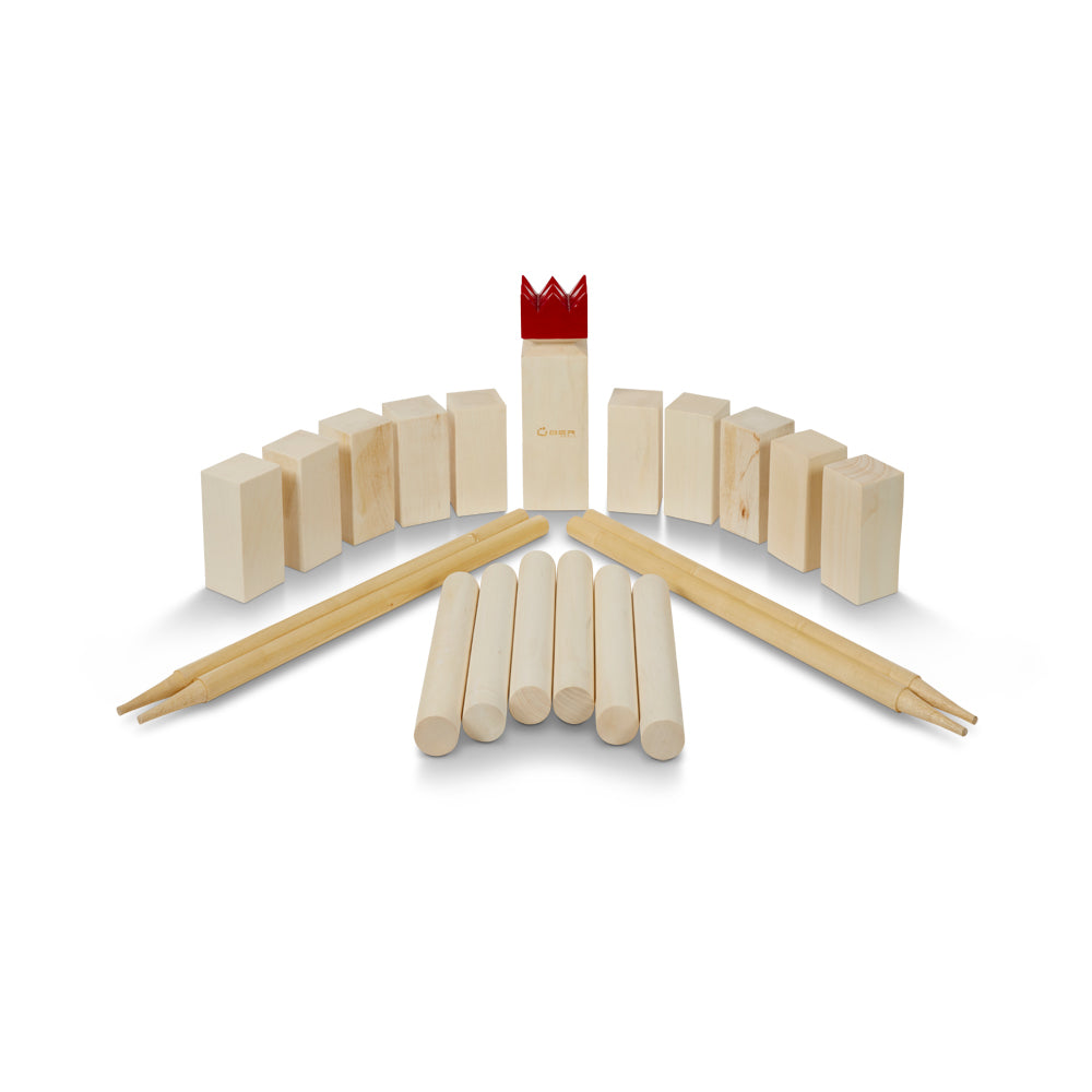 Kubb - Outdoor Viking Chess for Garden & Lawn Play